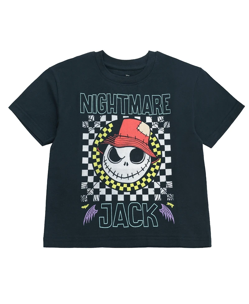 Nightmare Before Christmas Boys Disney Mickey Mouse Toy Story Winnie the Pooh Cars Lion Guard Moana Luca Firebuds 2 Pack T-Shirts