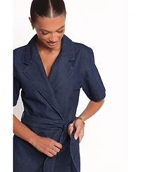 Petal and Pup Women's Bruna Denim Romper