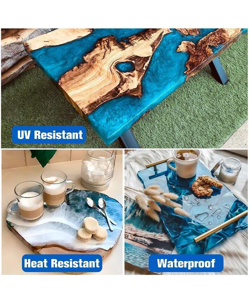 Crystal Clear Deep Pour Epoxy Resin Kit