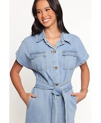 Petal and Pup Women's Griffin Shirt Maxi Dress