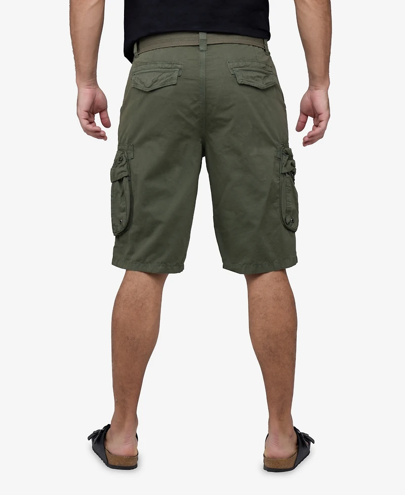 X-Ray Men's Raw X 12.5" Cargo Shorts