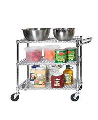 Seville Classics 3-Tier Nsf-Certified Utility Cart