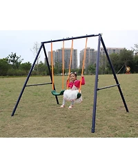 Two Station Swing Set for Children