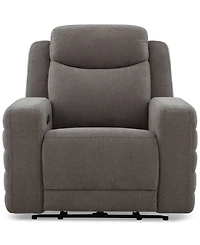 Kristyan Fabric Power Recliner with Headrest Zero Wall & Heat Massage, Exclusively at Macy's