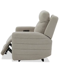 Kristyan Fabric Power Recliner with Headrest Zero Wall & Heat Massage, Exclusively at Macy's