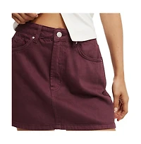 Cotton On Women's Original Denim Mini Skirt