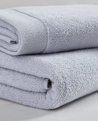 Calvin Klein Entwine Solid Cotton Terry 2-Pc. Bath Towel Set, 64" X 34"