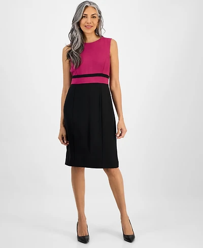 Kasper Women's Crepe Sheath Dress