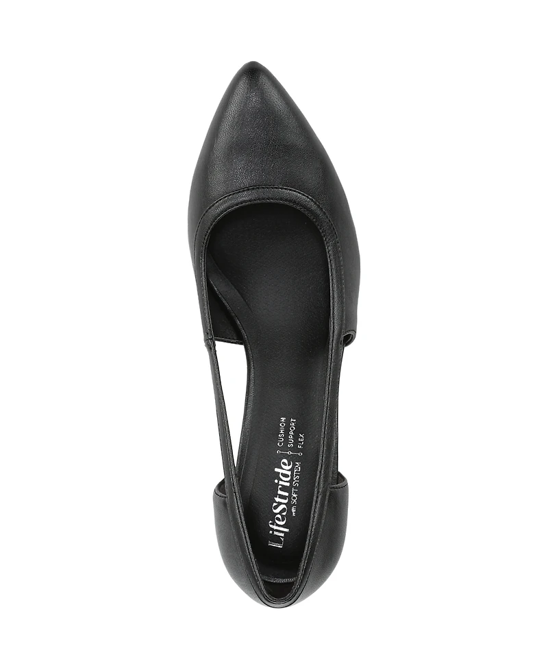 LifeStride Women's Alma Pointed Toe Dress Pumps