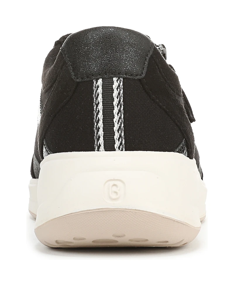 LifeStride Women's Teamplayer Washable Round Toe Slip On Sneakers