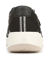 LifeStride Women's Teamplayer Washable Round Toe Slip On Sneakers