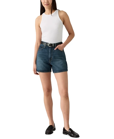 Levi's Women's Cotton Cinch-Waist Denim Shorts
