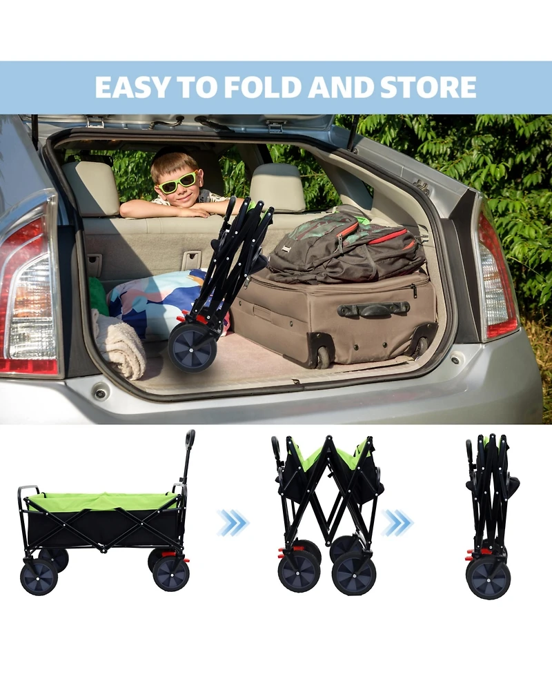 Collapsible Wagon Cart - 150L
