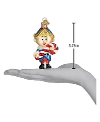 Old World Christmas 3.75" Rudolph the Red-Nosed Reindeer Hermey The Elf Ornament