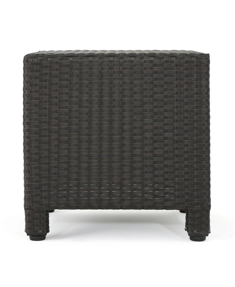 Wicker Cube Side Table - Outdoor Coffee Table