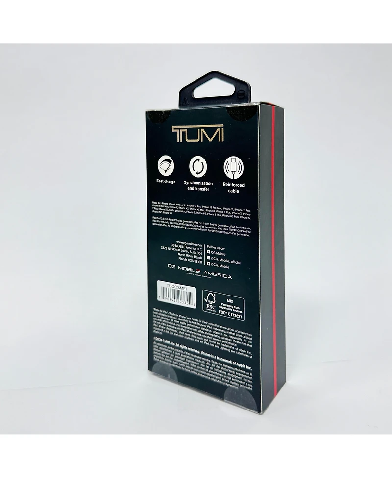 KickPOWER - Tumi Usb-c to Lightning Mfi 5ft Fast Charge Cable