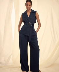 Donna Karan New York Women's Belted Vest