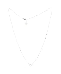 Pre-Owned Cartier Large Cartier D'Amour Pendant Necklace 18K White Gold with Diamond