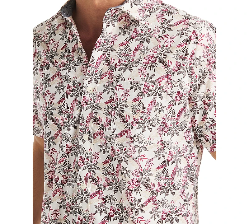 Nautica Men's Tropical-Pattern Shirt