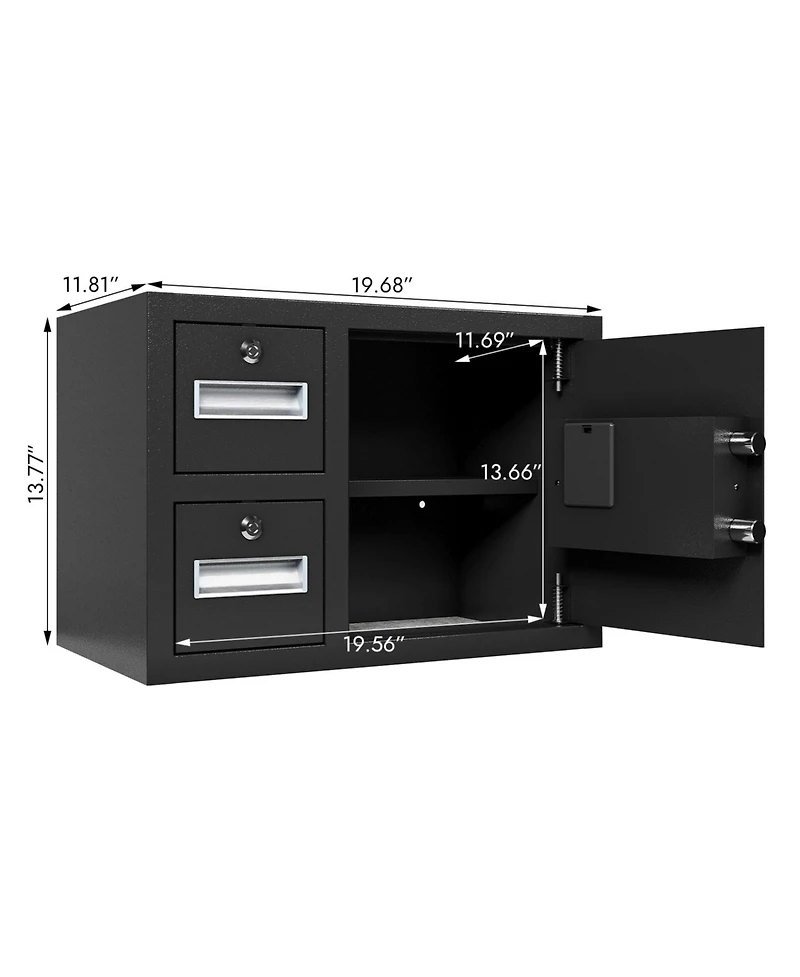 Steel Security Safe with Electronic Keypad