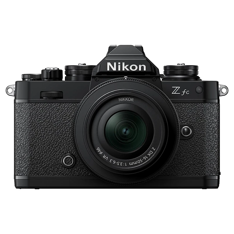 Nikon Z fc Dx-Format Mirrorless Camera with Nikkor Z Dx 16-50mm f/3.5-6.3 Vr Lens, Blkwith Zoom-Mini Ttl, Candisk Pro 64GB, Alpine 140,Screen Protecto