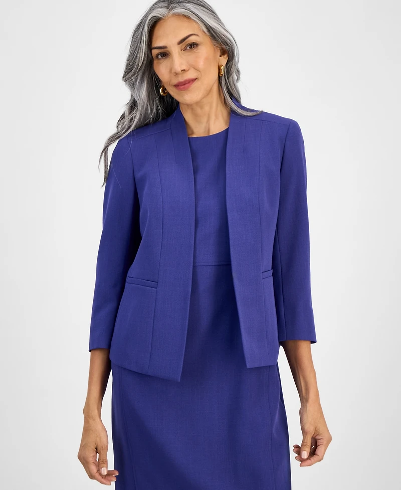 Kasper Women's Open-Front Jacket