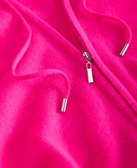 Charter Club Women's 100% Cashmere Zip Hoodie, Macy's Exclusive