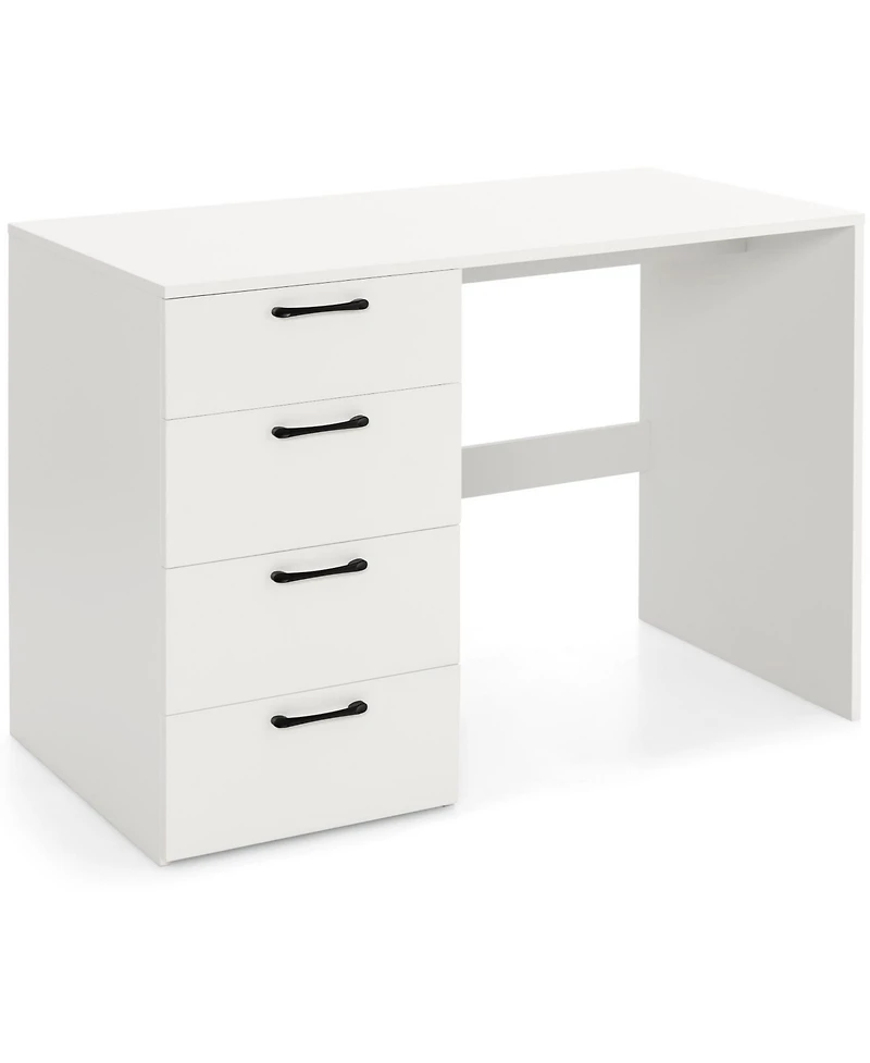 43.5 Inch Computer Desk with 4 Large Drawers
