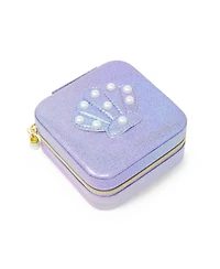 Zomi Gems Girls Mermaid Seashell Pearl Jewelry Box, Hot Pink
