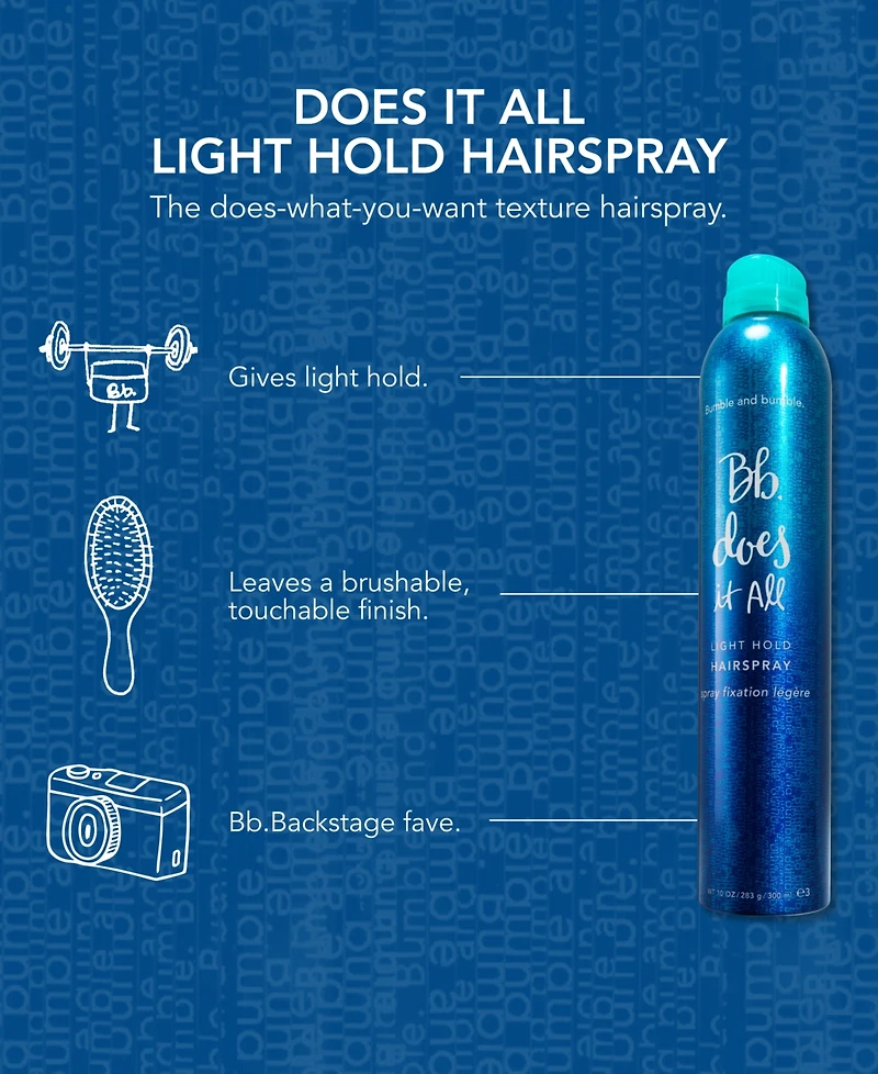 Bumble and Bumble Does It All Hairspray, 10oz.