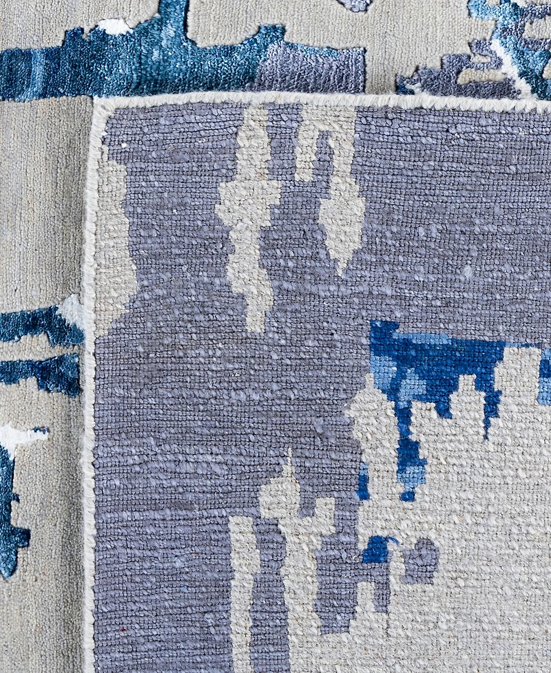Adorn Hand Woven Rugs Indo Modern M7112 9'3"x12'2" Area Rug