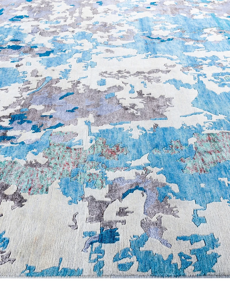 Adorn Hand Woven Rugs Indo Modern M7116 8'2"x9'10" Area Rug