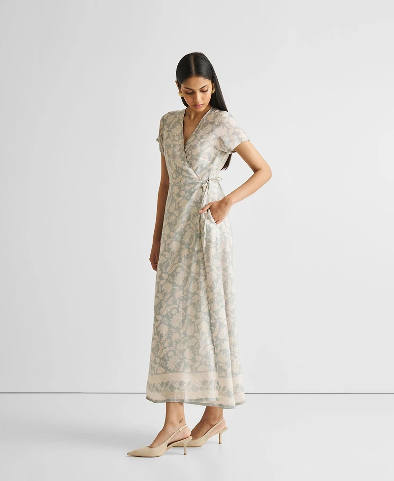 Reistor Women's Maxi Wrap Dress