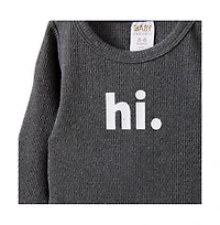 Cotton On Baby Boys Pointelle Long Sleeve Bubbysuit