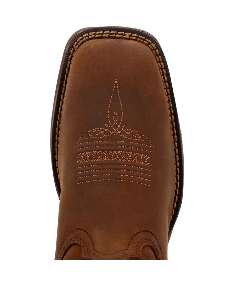 Durango Men's Rebel by Steel Toe Pull-On Western Boot
