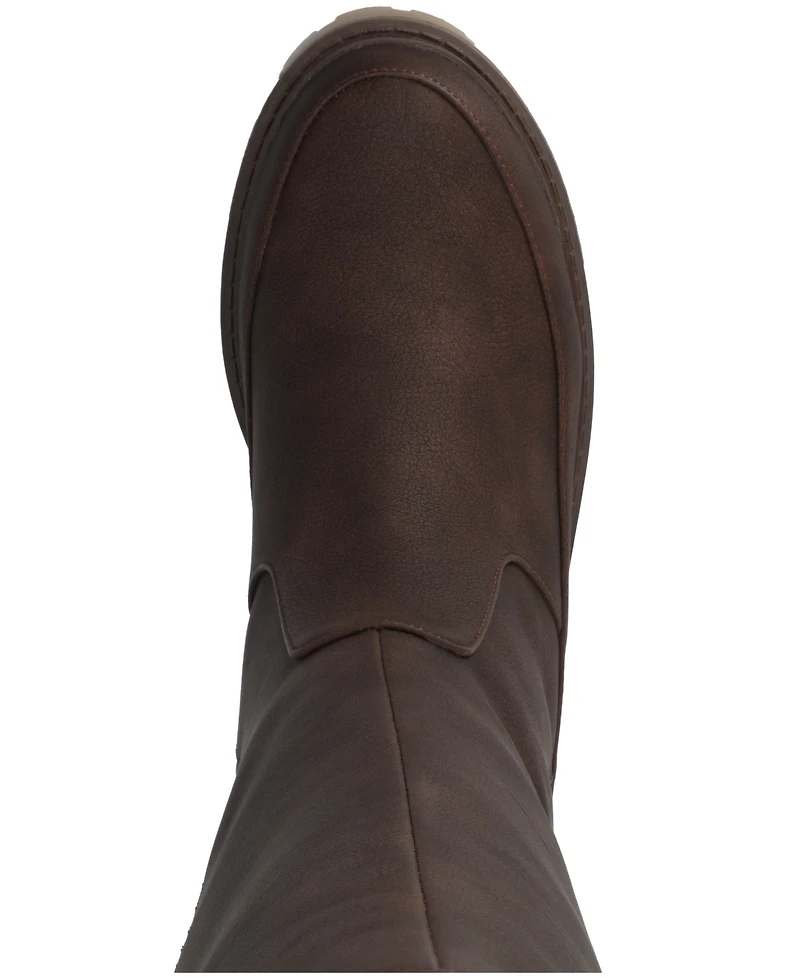 Journee Collection Women's Zemmie Round Toe Casual Boots