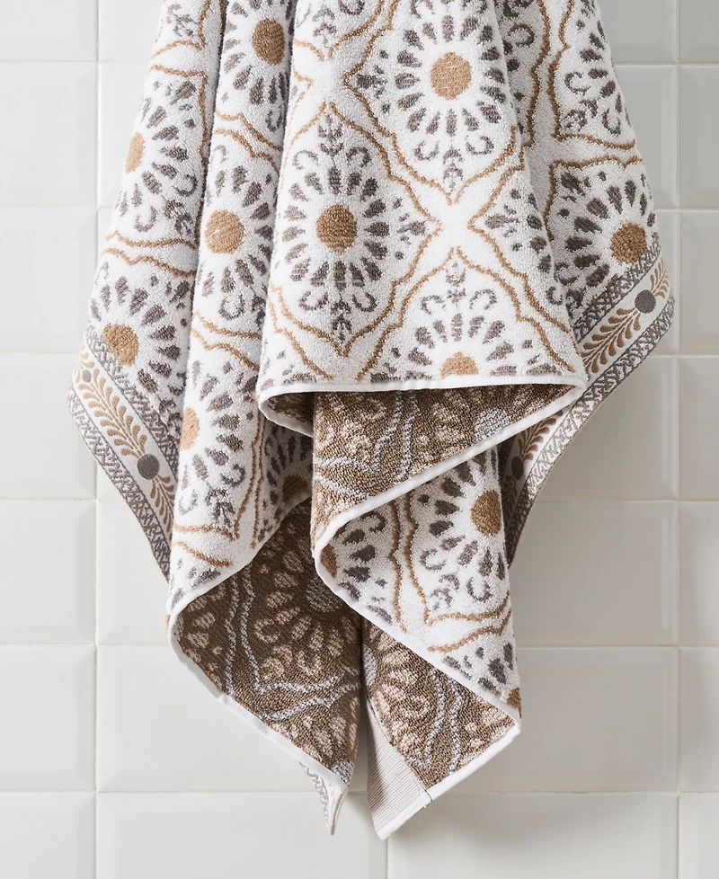 John Robshaw Rangila Cotton Bath Towel, 54" x 32"