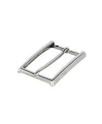 Trafalgar Men's 35mm Italian Simply Classic Rectangular Solid Brass Harness Belt Buckle