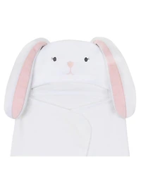 Lambs & Ivy Baby Baby/Infant Luxury Cotton Terry Bunny Hooded Bath Towel