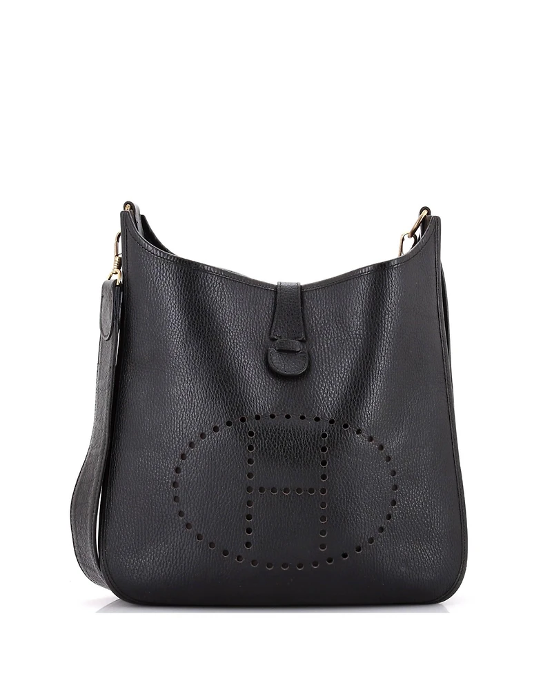 Pre-Owned Hermes Gm Evelyne Bag Gen I Ardennes