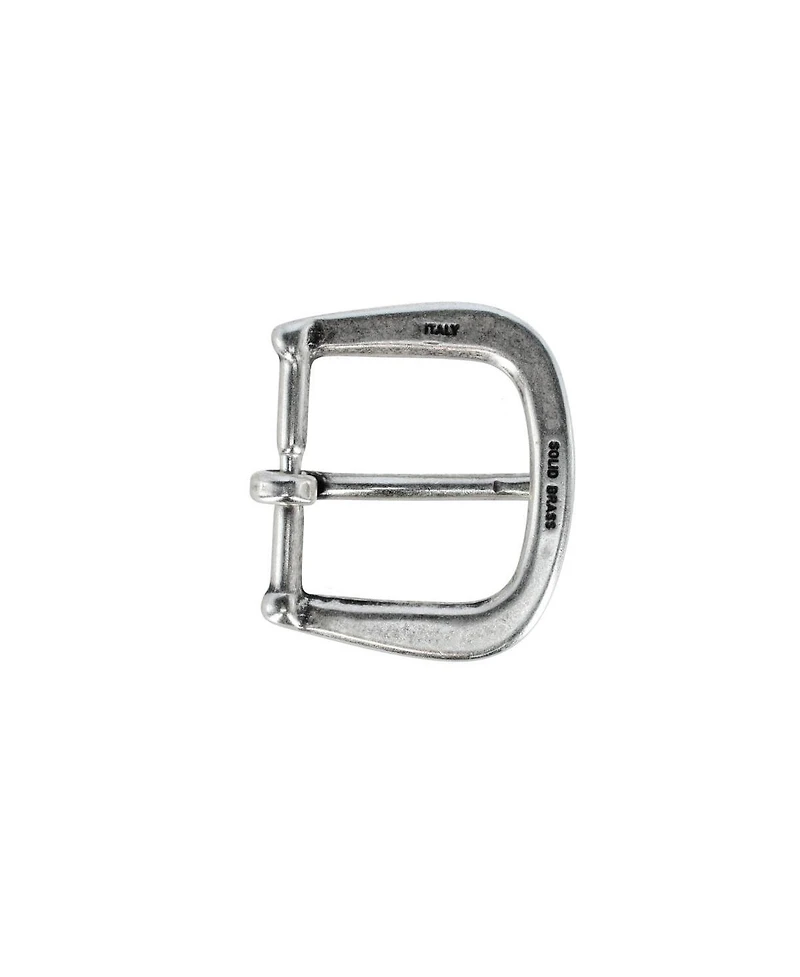 Trafalgar Men's 30mm Solid Brass Rounded Minimalist Harness Belt Buckle