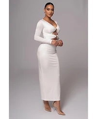 Jluxlabel Women's Soiree Cutout Maxi Dress