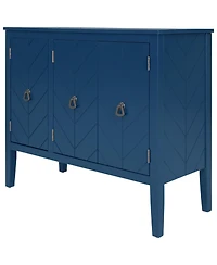 Sideboard with Adjustable Shelf, Handles & Legs