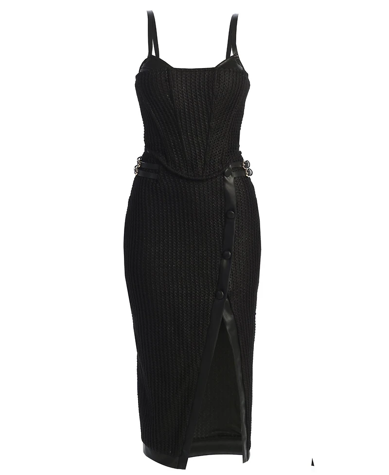 Jluxlabel Women's Textured Harley Corset Top
