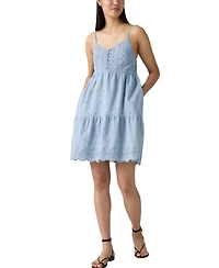 Levi's Women's Cora Cotton Eyelet Mini Dress