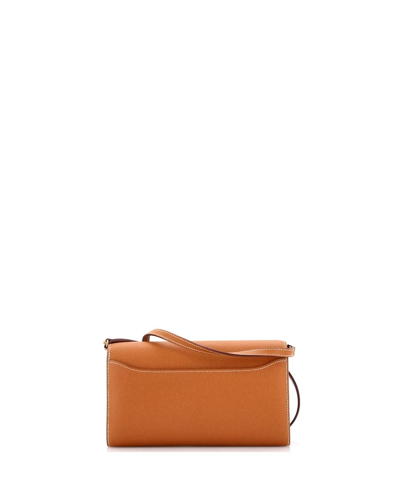 Pre-Owned Hermes Constance To Go Wallet Epsom