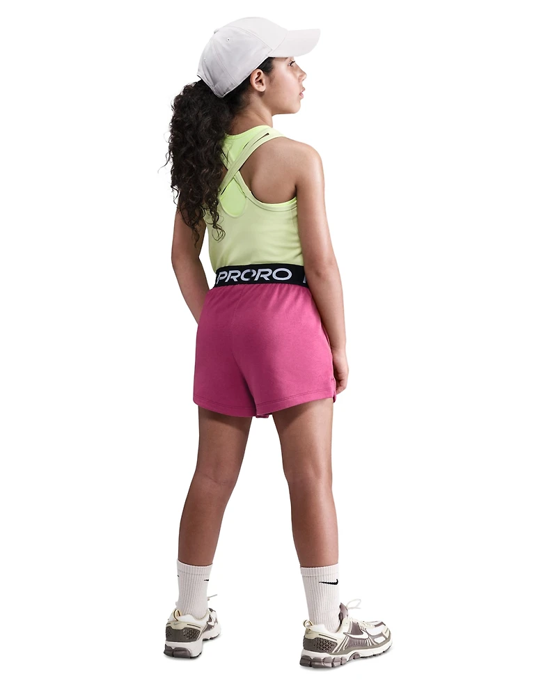 Nike Big Girls Pro Fleece Dri-fit Shorts