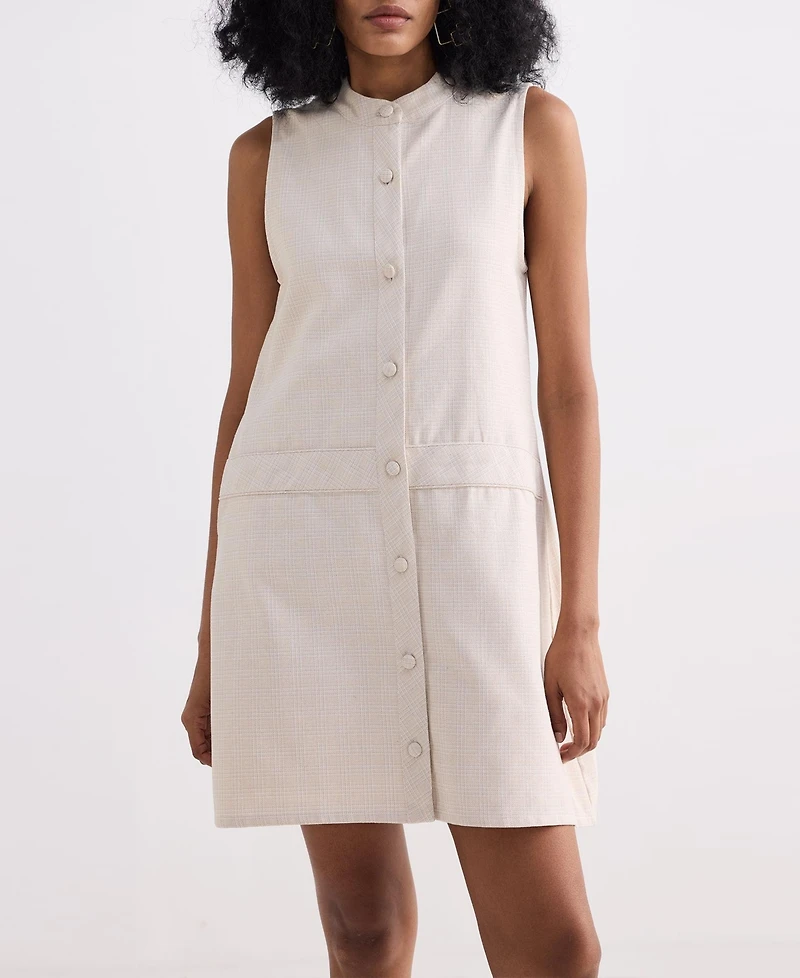 Reistor Women's The Cotton Tweed Shift Dress