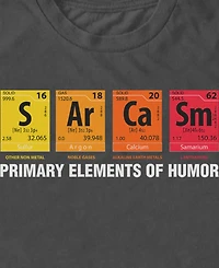Fifth Sun Men's Elements of Humor Short Sleeve Crew T-shirt