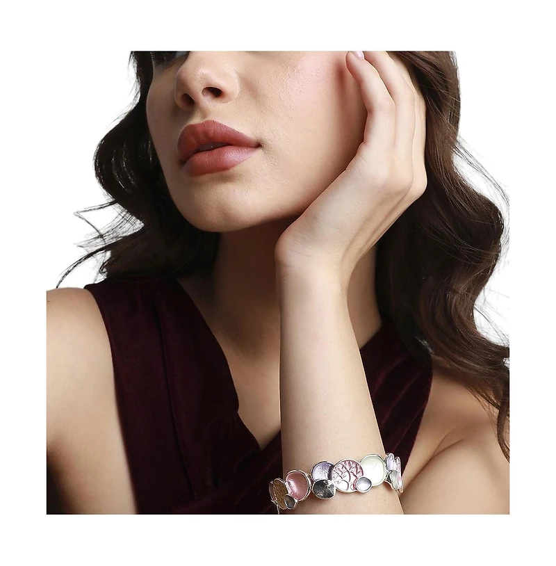 Sohi Metallic Tree Bracelet